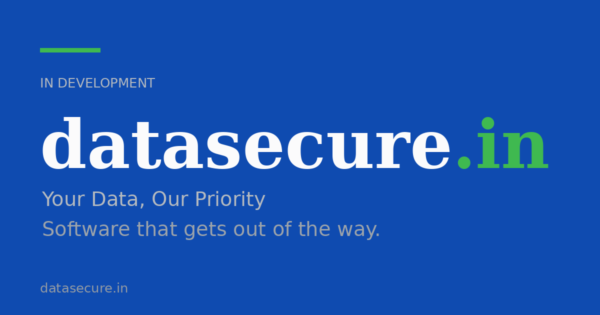 Link preview image for datasecure.in